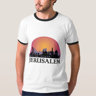 Camiseta Línea aérea de Jerusalén - Viajes de Israel