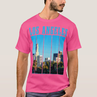 Camiseta Línea aérea de Los Ángeles 323 La California Retro