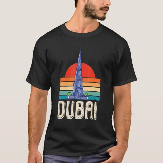 Camiseta Línea aérea de los Emiratos Árabes Unidos de Dubai (Anverso)