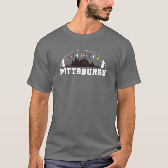 Camiseta Línea aérea de Pittsburgh (Anverso)