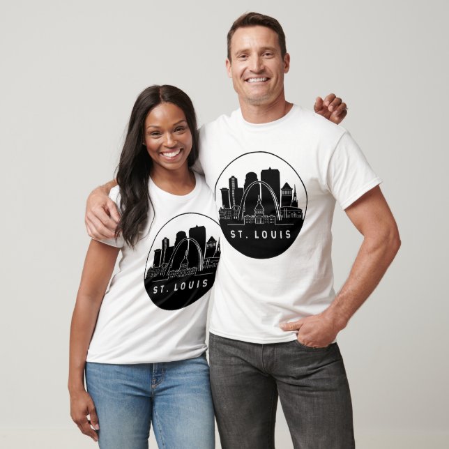 Camiseta Línea aérea de St. Louis Missouri (Unisexo)