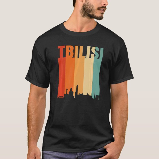 Camiseta Línea aérea de Tbilisi (Anverso)