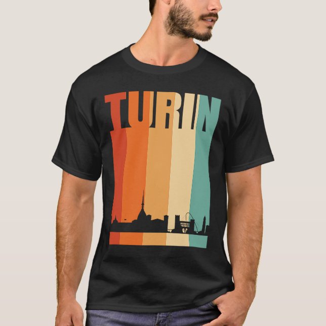 Camiseta Línea aérea de Turín (Anverso)
