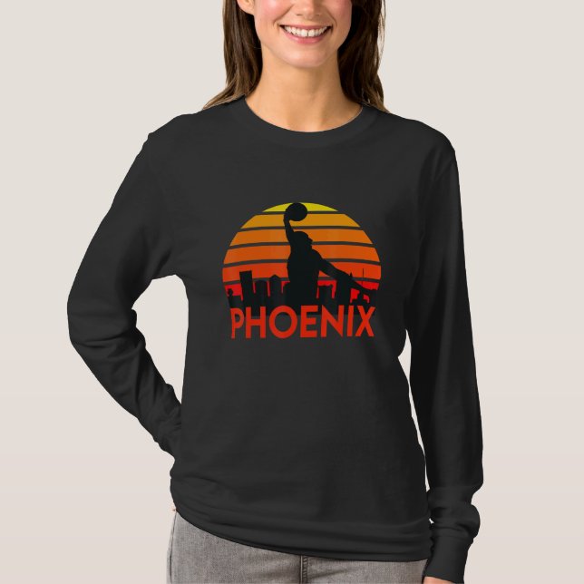 Camiseta Línea aérea Phoenix Arizona (Anverso)