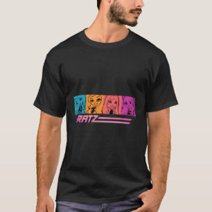 Camiseta Línea arriba de caja de disparo de grupo de Bratz