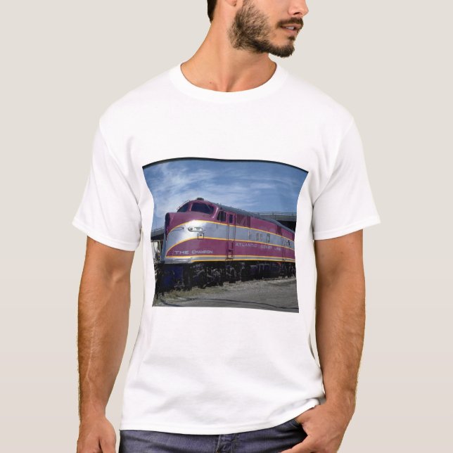 Camiseta Línea atlántica EMD E-6A_Trains de la costa (Anverso)