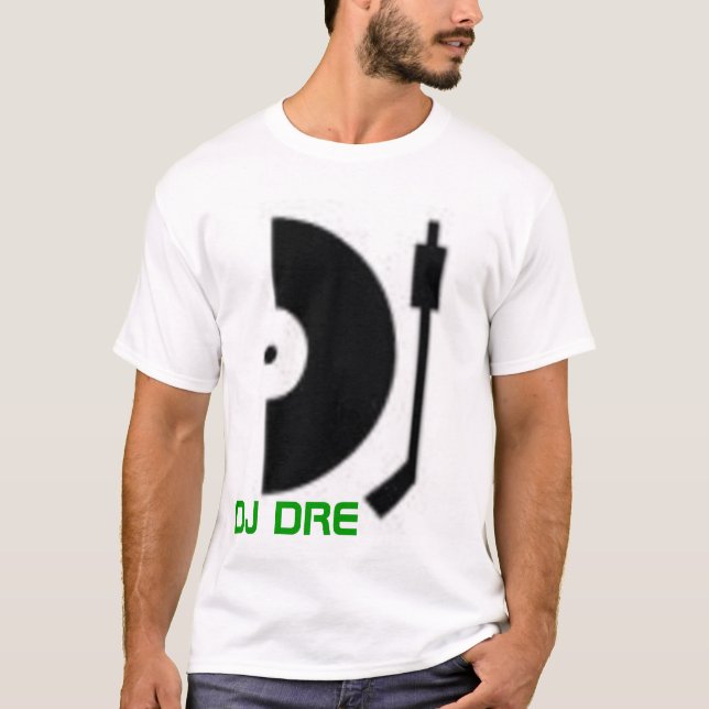 Camiseta Línea auténtica de DJ DRE (Anverso)