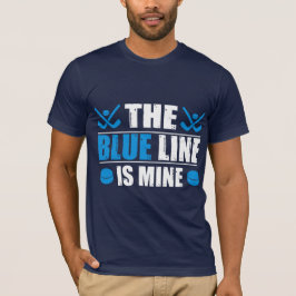 Camiseta Línea Azul de hockey