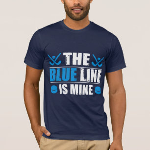 Camiseta Línea Azul de hockey