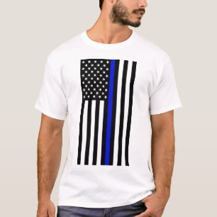 Camiseta Línea Azul delgada