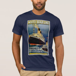 Camiseta Línea blanca de la estrella