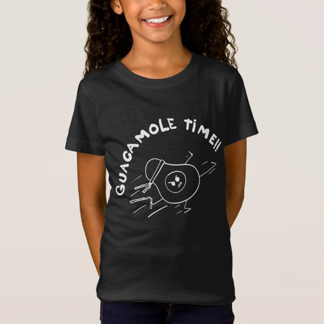 Camiseta Línea blanca de tiempo de Guacamole (Anverso)