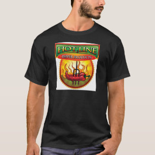 Camiseta Línea caliente productos de la pimienta