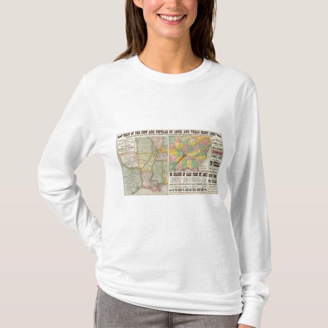 Camiseta Línea corta de Tejas (Anverso)