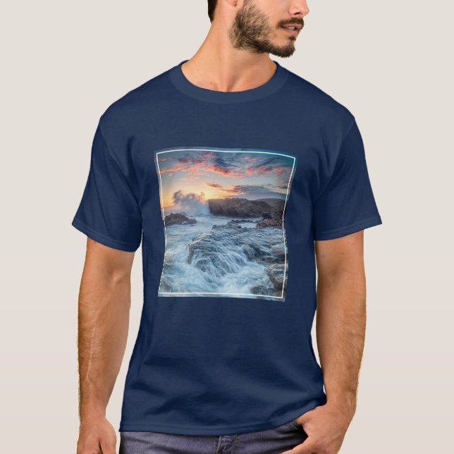 Camiseta Línea costera | Carmel California (Anverso)