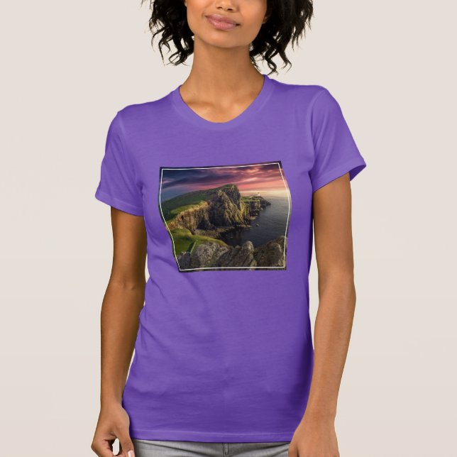 Camiseta Línea costera | Isla de Skye, Escocia (Anverso)