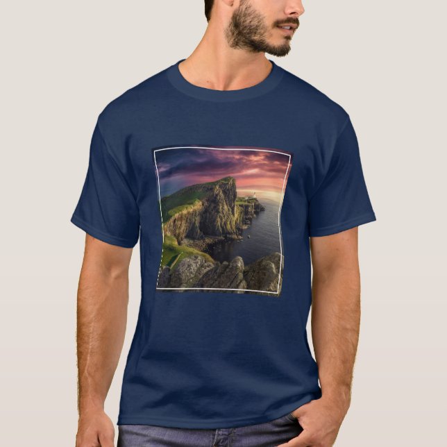 Camiseta Línea costera | Isla de Skye, Escocia (Anverso)