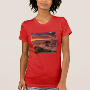 Camiseta Línea costera   Sunset Pacific Grove Carmel Califo