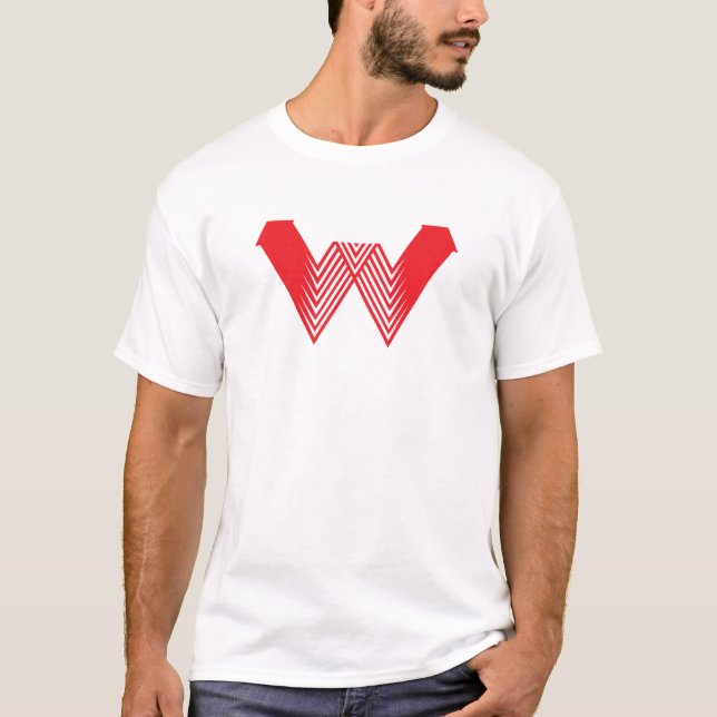 Camiseta Línea creativa Red Arrow letra W (Anverso)