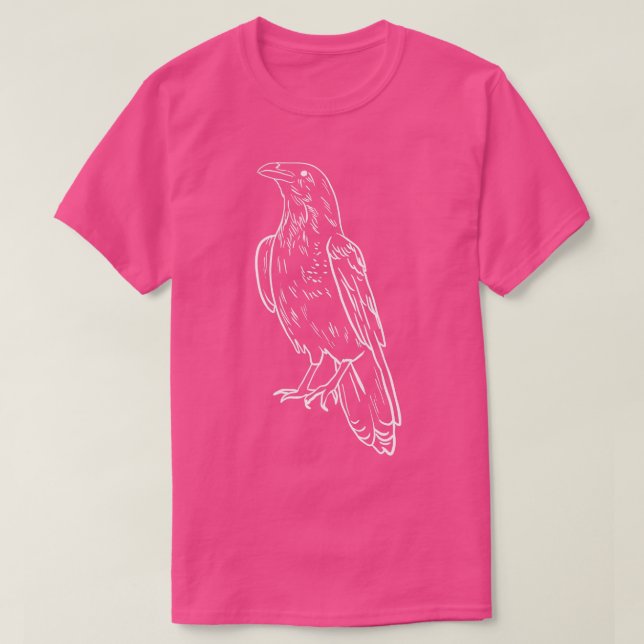 Camiseta Línea Crow (Diseño del anverso)