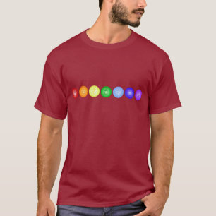 Camiseta Línea de 7 Chakras
