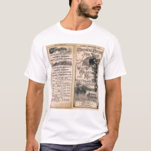 Camiseta Línea de aire de Montreal y de Boston