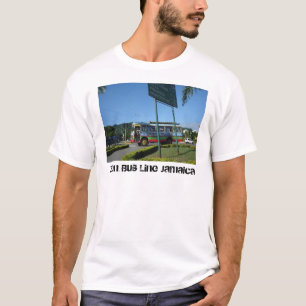 Camiseta LÍNEA de AUTOBÚS de CARIBEAN 2007-ZION, línea d