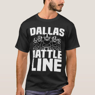 CAMISETA LÍNEA DE BATE DEL DALLAS - FÚTBOL TEXANO