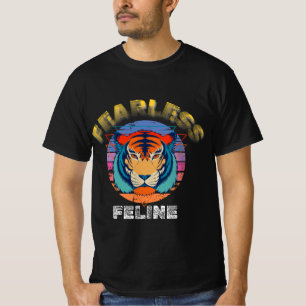 Camiseta Línea de costa sin miedo para el tigre