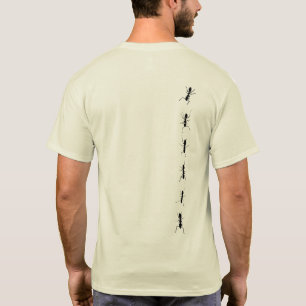 Camiseta Línea de hormigas