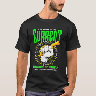 Camiseta Línea de Ingeniería Eléctrica