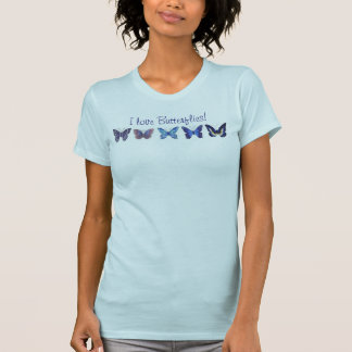Camiseta ¡Línea de la mariposa en camiseta!