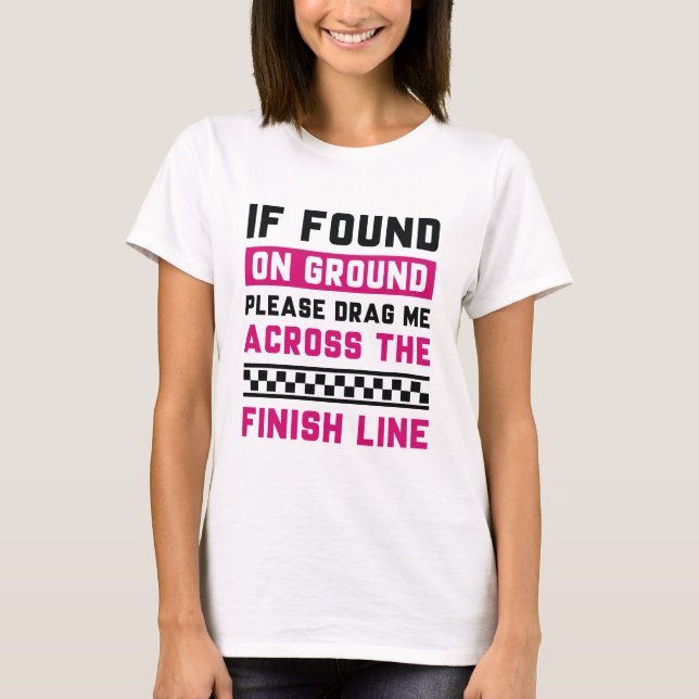 Camiseta Línea de Meta (Anverso)