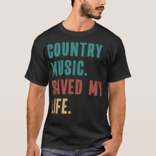 Camiseta Línea de música country Dance Western Dance