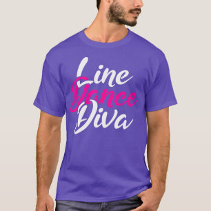 Camiseta Línea de países occidentales Dancing Diva Women Gi