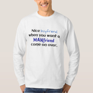 Camiseta Línea de recogida: HOMBREfriend Boyfriend shirt FU