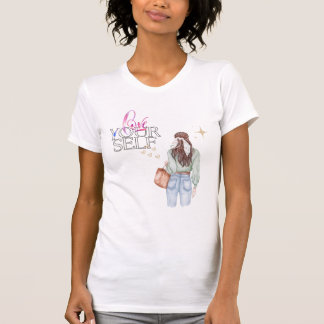Camiseta Línea de ropa de diseño de satelitales