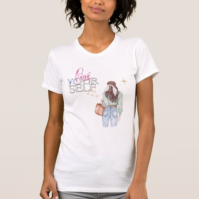 Camiseta Línea de ropa de diseño de satelitales (Anverso)