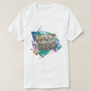 Camiseta Línea de sonido de los tambores y los cuerpos de 