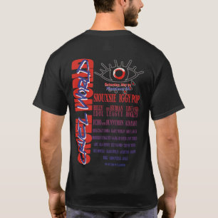 Camiseta Línea del Festival Mundial de Cruel 2023