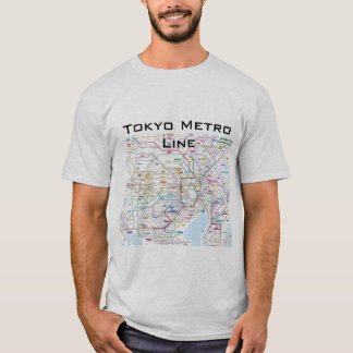 Camiseta Línea del metro de Tokio