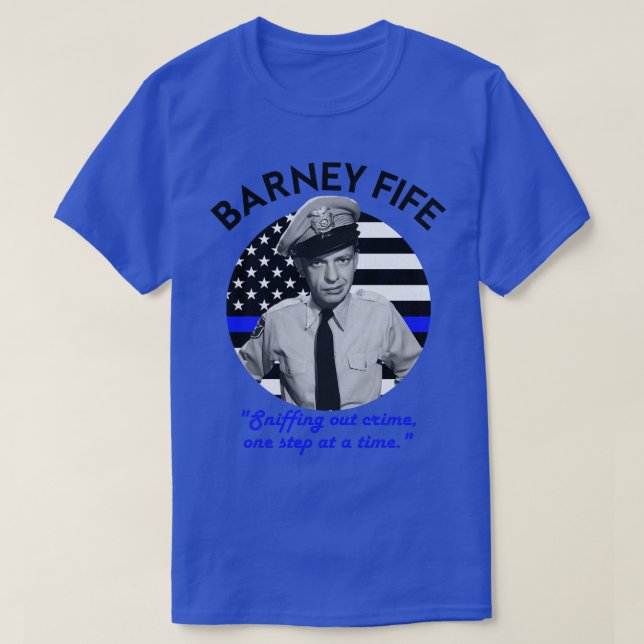 Camiseta Línea delgada Barney (Diseño del anverso)