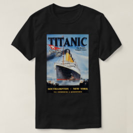 Camiseta Línea Estrella Blanca Titanic - El Liner Más Grand