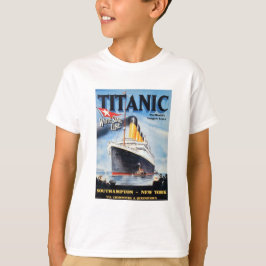 Camiseta Línea Estrella Blanca Titanic - El Liner Más Grand