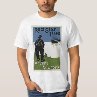 Camiseta Línea Estrella Roja