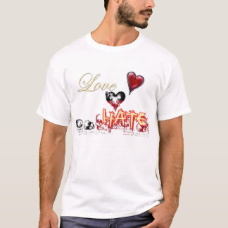 CAMISETA LÍNEA FINA ENTRE EL AMOR Y EL ODIO