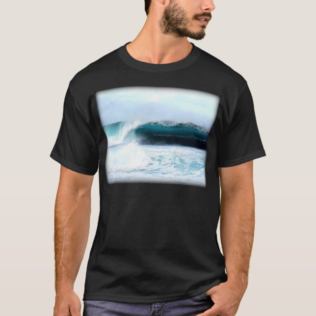 Camiseta Línea Hawaii del tubo (Anverso)