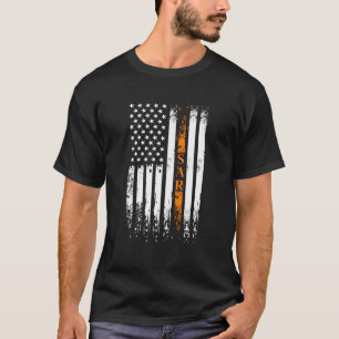 Camiseta Línea Naranja Delgada - Equipo De Búsqueda Y Resca