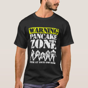 Camiseta Línea ofensiva de fútbol