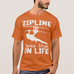 Camiseta línea postal sobrevolando la vida de TShirt